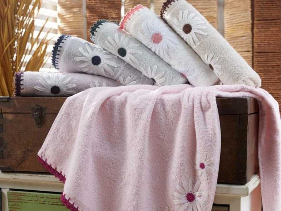 Angelina Blossom Bamboo Hand Face Towel - 6 Color