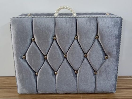 Avangarde Luxury Dowry Bag Silver