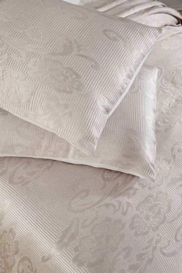 Dowry World Lale Double Bedspread - Gray